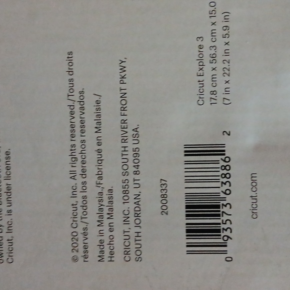 Circuit explore 3 cut machine for art and crafts - Picture 4 of 4